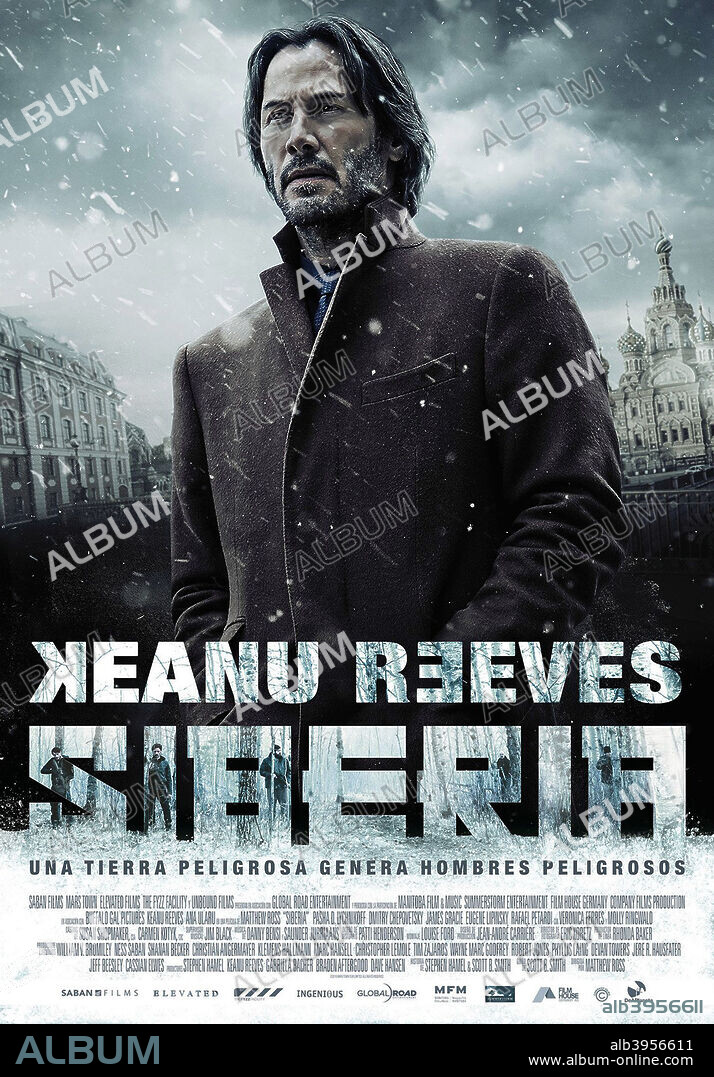 KEANU REEVES in SIBERIA, 2018, directed by MATTHEW ROSS. Copyright Saban Films / Mars Town / Elevated Films / The Fyzz Facility.