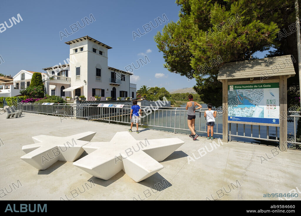centro de turismo ornitologico La Gola, pollensa, ,Mallorca, balearic islands, Spain.