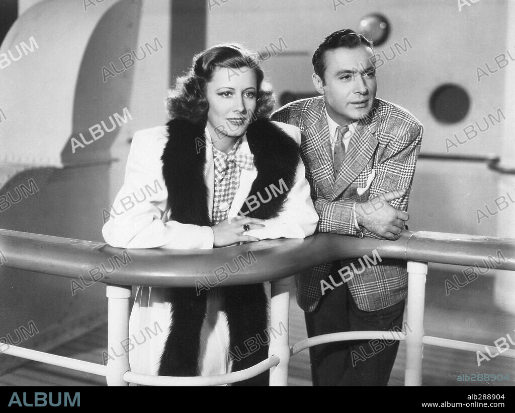 CHARLES BOYER y IRENE DUNNE en TÚ Y YO, 1939 (LOVE AFFAIR), dirigida por LEO MCCAREY. Copyright RKO.