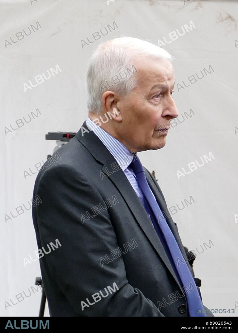 Frank Field, arrives for media interviews after returning to parliament after the prorogation was annulled by the Supreme Court. 25th September 2019. Frank Field (born 1942), British politician who has been the Member of Parliament (MP) for Birkenhead since 1979, serving as a Labour Party MP until August 2018 and thereafter as an Independent.