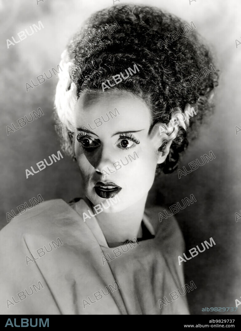 ELSA LANCHESTER in THE BRIDE OF FRANKENSTEIN, 1935, unter der Regie von JAMES WHALE. Copyright UNIVERSAL PICTURES.