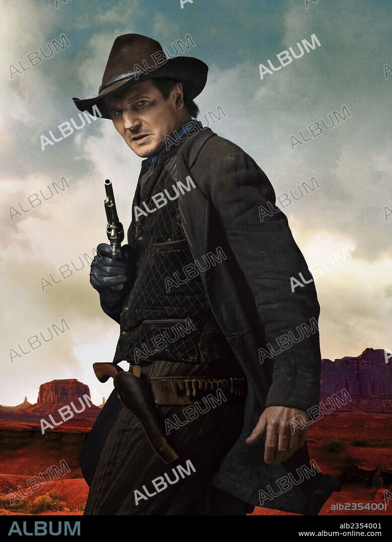 LIAM NEESON in A MILLION WAYS TO DIE IN THE WEST, 2014, directed by SETH MACFARLANE. Copyright MEDIA RIGHTS CAPITAL.