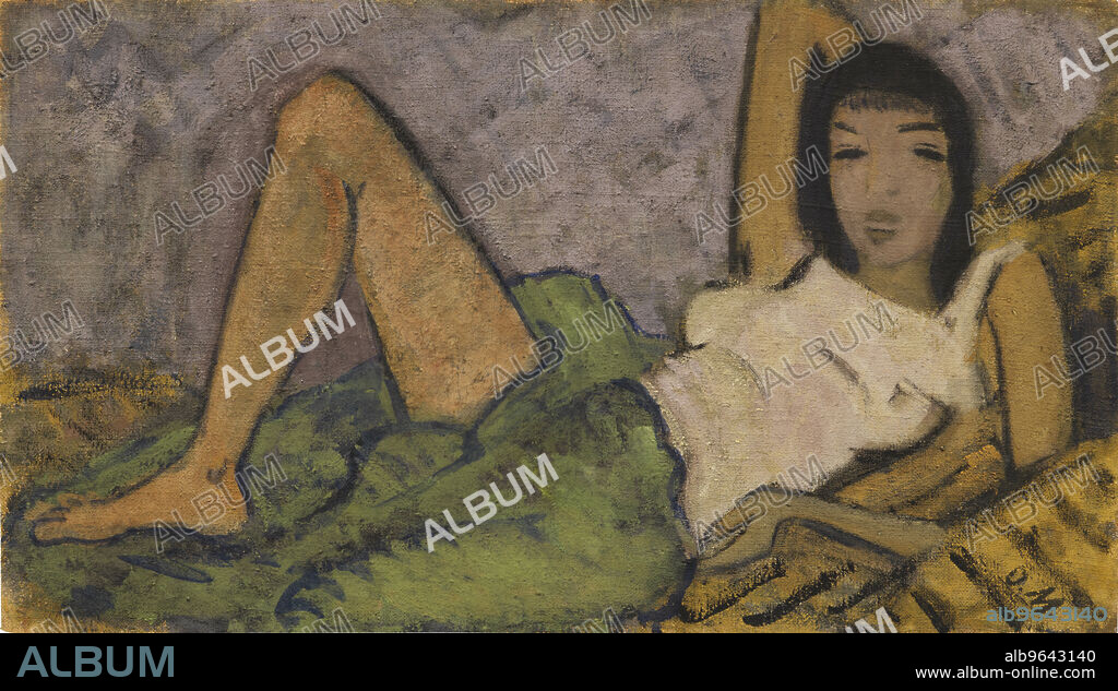 OTTO MUELLER. Girl on the couch.