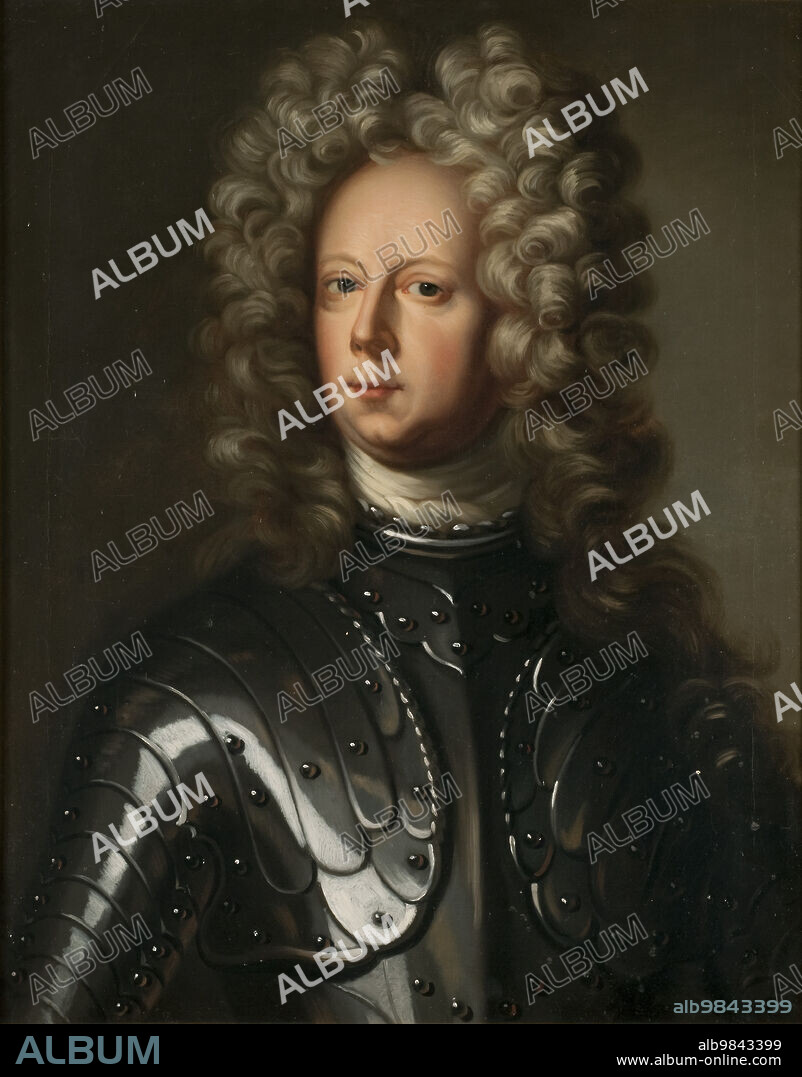 ANON. Carl Gustaf Rehnskiöld, 1651-1722, count, council of the realm, field marshal, unknown date.