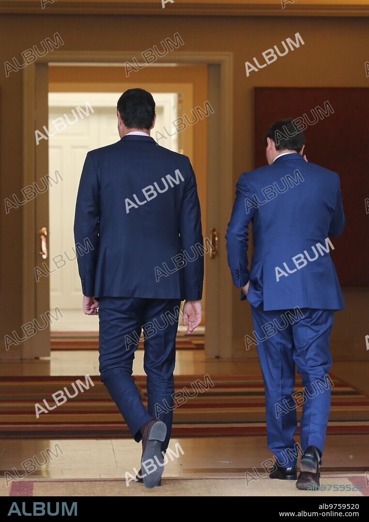 Madrid, 05/07/2019. Meeting between Pedro Sánchez and Albert Rivera. Photo: Jaime García Achdc.