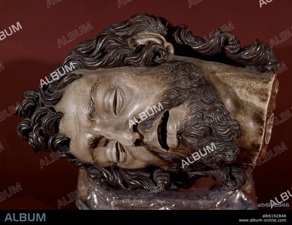 JUAN DE MESA (1583-1627). CABEZA DEL BAUTISTA - BARROCO ESPAÑOL.