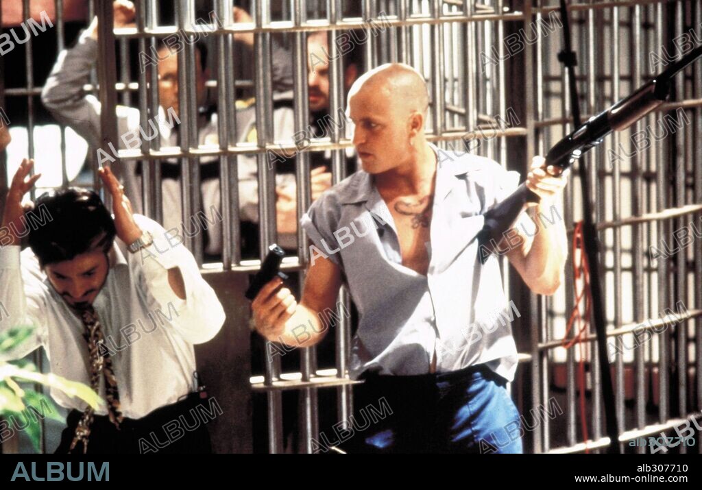 WOODY HARRELSON en ASESINOS NATOS, 1994 (NATURAL BORN KILLERS), dirigida por OLIVER STONE. Copyright CANAL +/REGENCY/ALCOR.
