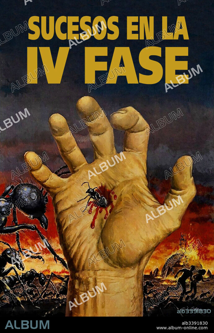 Affiche de PHASE IV, 1974, réalisé par SAUL BASS. Copyright Alced Productions/Paramount Pictures.