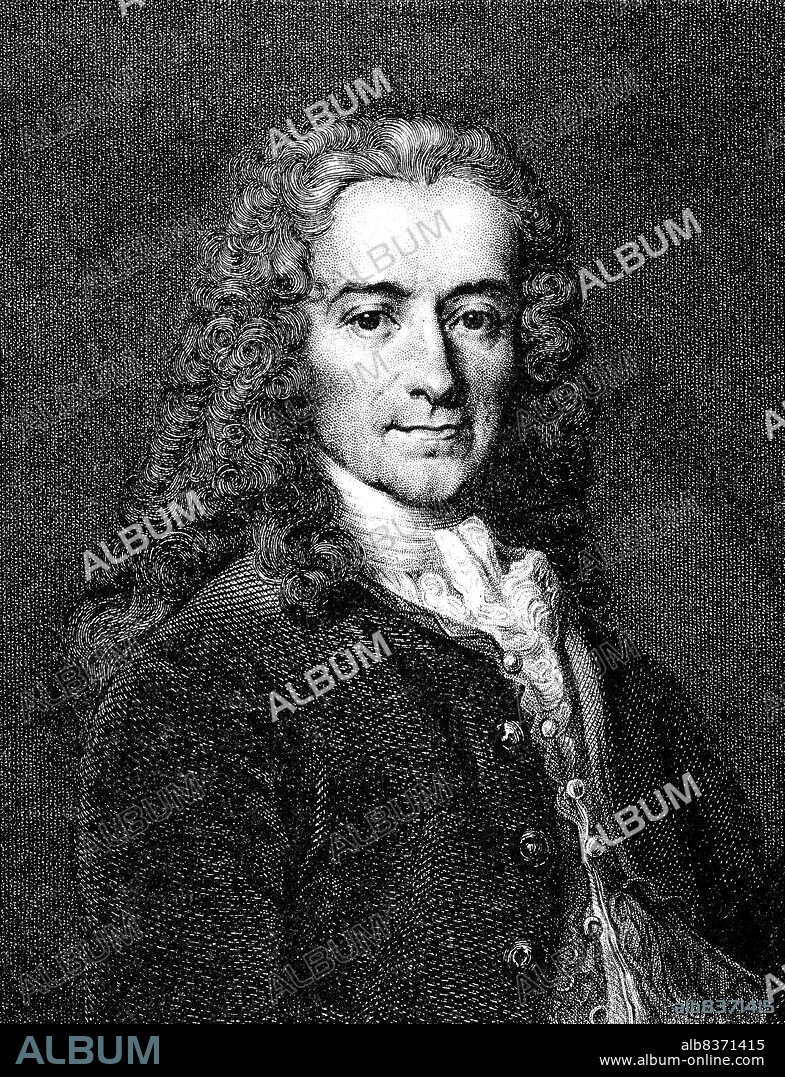 Francois-Marie Arouet (21 November 1694 - 30 May 1778), more commonly known by his <i>nom de plume</i> Voltaire, was a French Enlightenment historian, philosopher and writer. He was famous for his advocacy of freedom of religion, freedom of speech and separation of church and state, often attacking the Catholic Church through his wit and writings.<br/><br/>. Voltaire was a prolific and versatile writer, with more than 20,000 letters and over 2,000 books and pamphlets to his name, as well as plays, poems, essays and historical and scientific works. Despite the strict censorship laws of the time, Voltaire often spoke up in favour of civil liberties, and regularly used satire to criticise intolerance, religious dogma and other pillars of French institutions of his day.