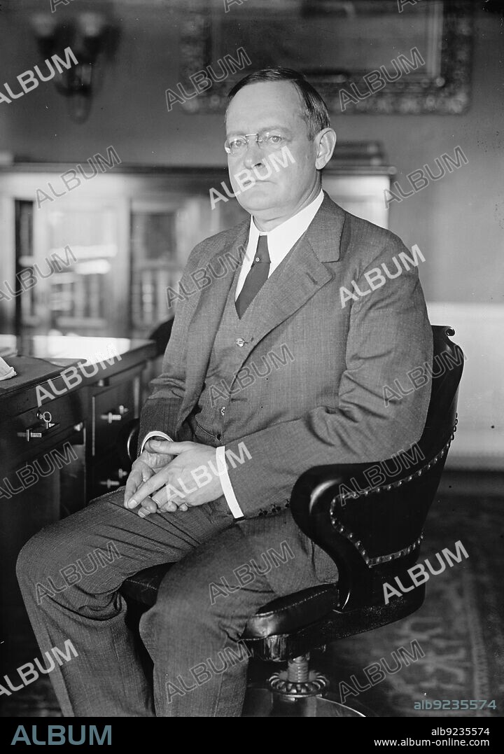 HARRIS & EWING. Charles Sumner Hamlin, Assistant Secretary of The Treasury, 1913. Assistant Secretary of The Treasury 1893-1897, and 1913-1914; first chairman of the Federal Reserve.