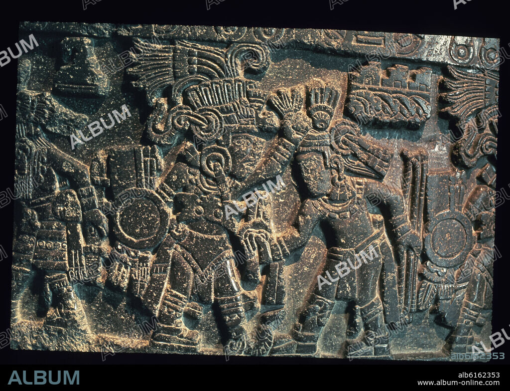 PIEDRA DE TIZOC-EL 7 TLATOANI EN HONOR AL SOL.