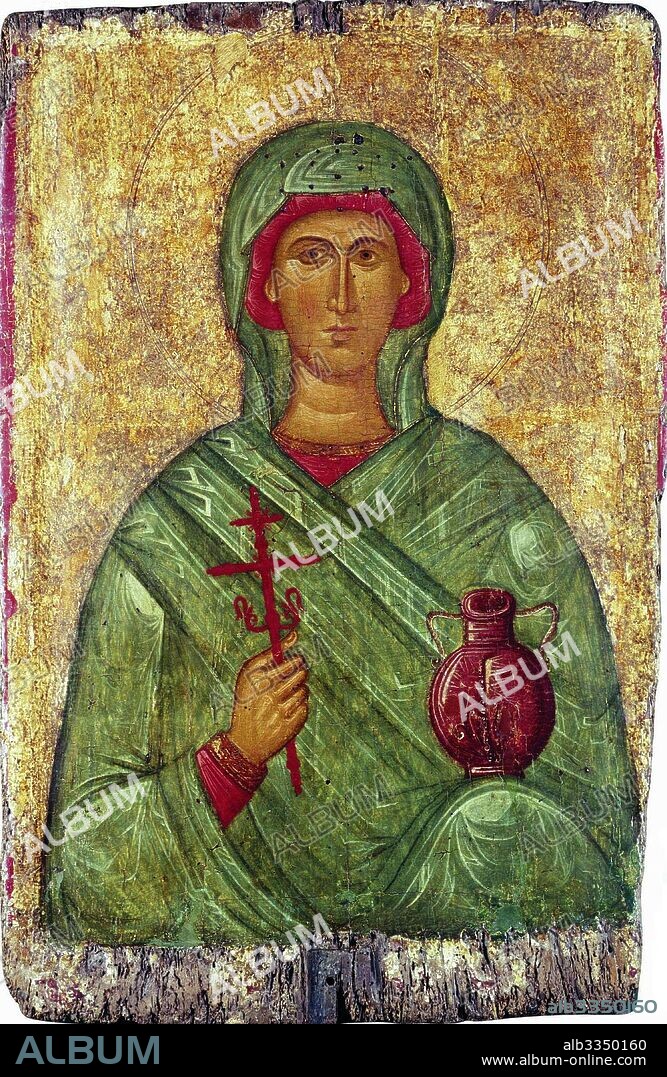 BYZANTINE ICON. Saint Anastasia of Sirmium.