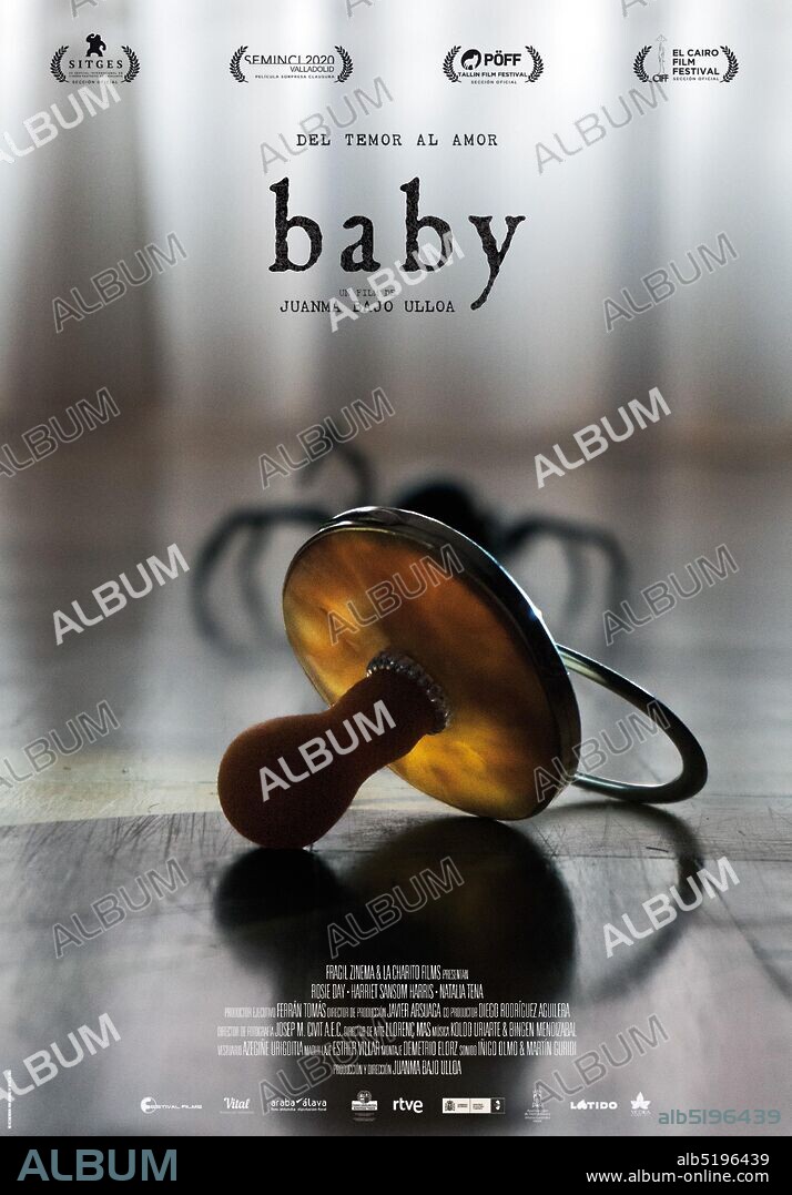 Poster de BABY, 2020, dirigida por JUANMA BAJO ULLOA. Copyright FRAGIL ZINEMA.
