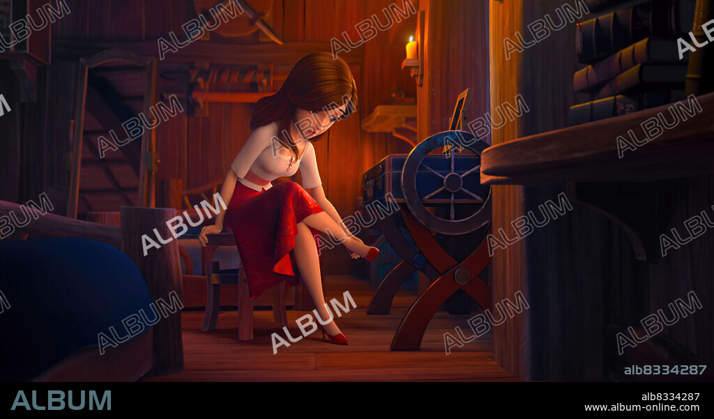 BLANCHE-NEIGE, LES SOULIERS ROUGES ET LES 7 NAINS, 2019 (RED SHOES AND THE SEVEN DWARFS), réalisé par HONG SUNG-HO. Copyright Locus Creative Studios.