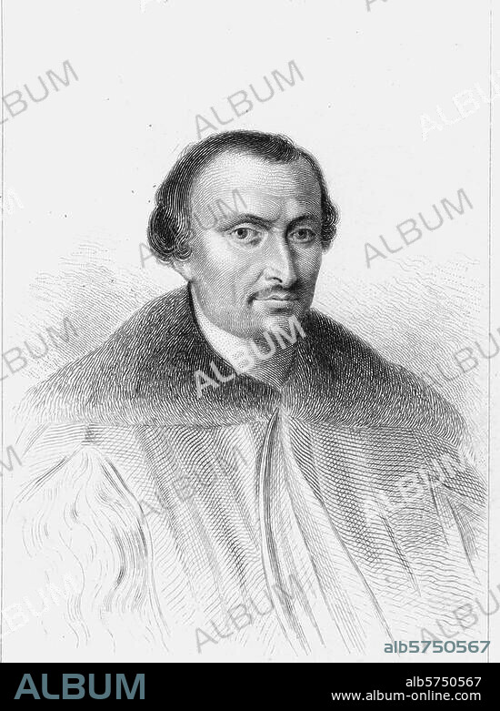 Giovio, Paolo (Paulus Jovius). ital. Geschichtsschreiber und Humanist Como 19.4.1483 - Florenz 10.12.1552. "Paul (Jove) ". Stahlstich, unbez. und undat., 19. Jahrhundert, nach zeitgenössischem Bildnis. Berlin, Sammlung Archiv für Kunst und Geschichte.