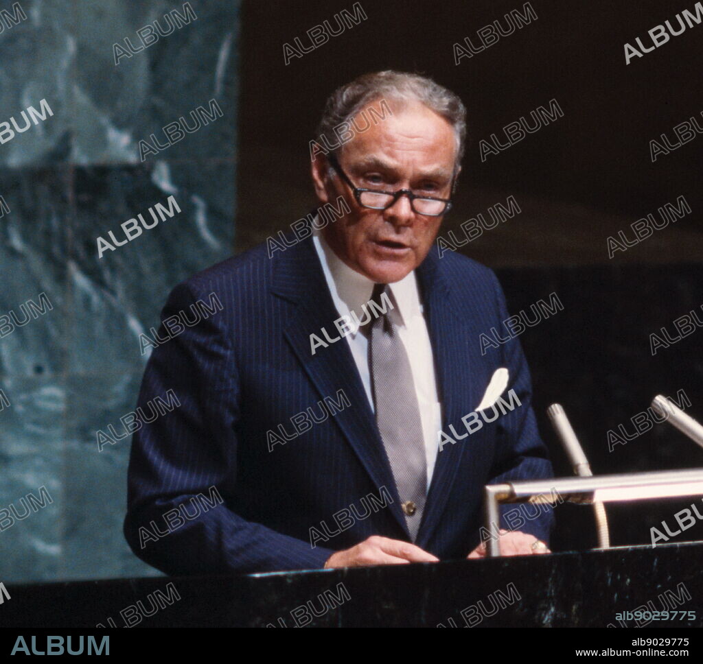 Alexander Haig (1924 - 2010) was the United States Secretary of State under President Ronald Reagan and the White House chief of staff under presidents Richard Nixon and Gerald Ford. He retired as a general from the United States Army, having been Supreme Allied Commander Europe as the vice chief of staff of the Army. In 1973, he became the youngest four-star general in the U.S. Army's history.