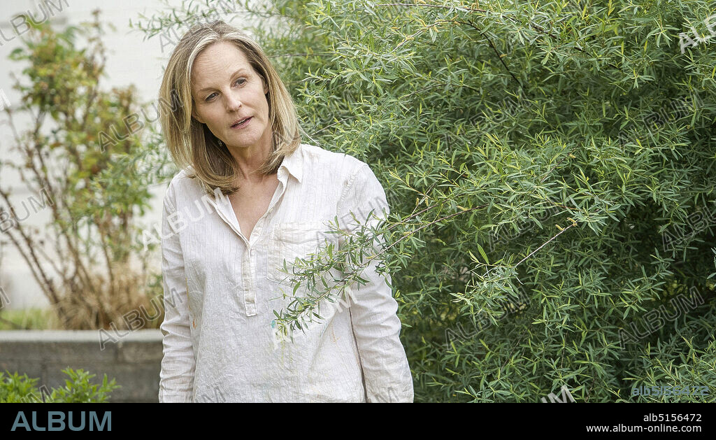 HELEN HUNT in THE NIGHT CLERK, 2020, directed by MICHAEL CRISTOFER. Copyright HIGHLAND FILM GROUP.
