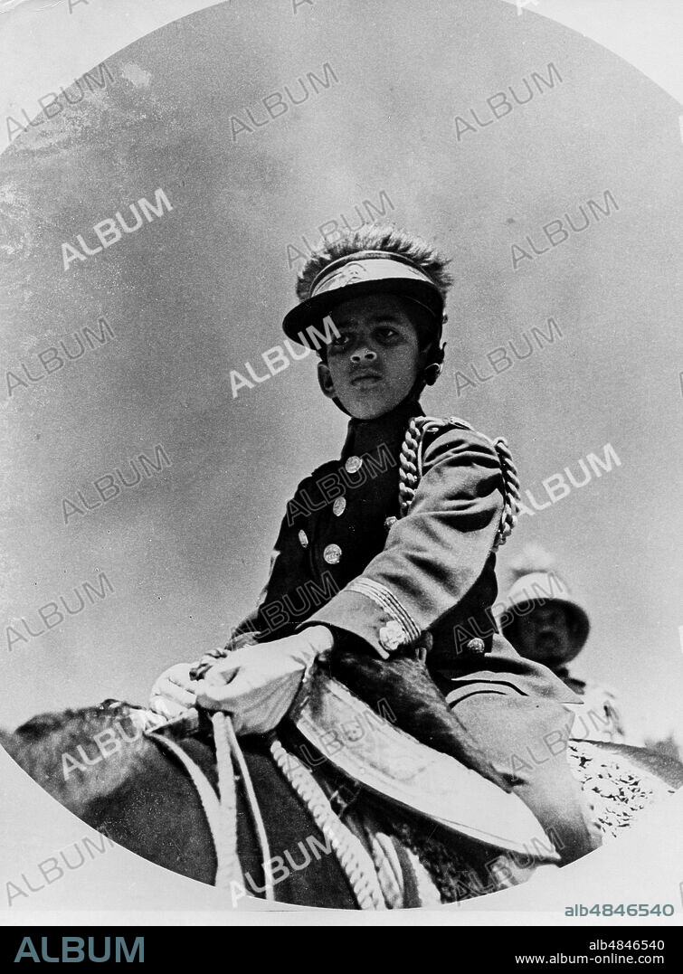 Prince makonnen haile selassie, duke of harar, son of the negus haile selassie, addis abeba, ethiopia, 1930.