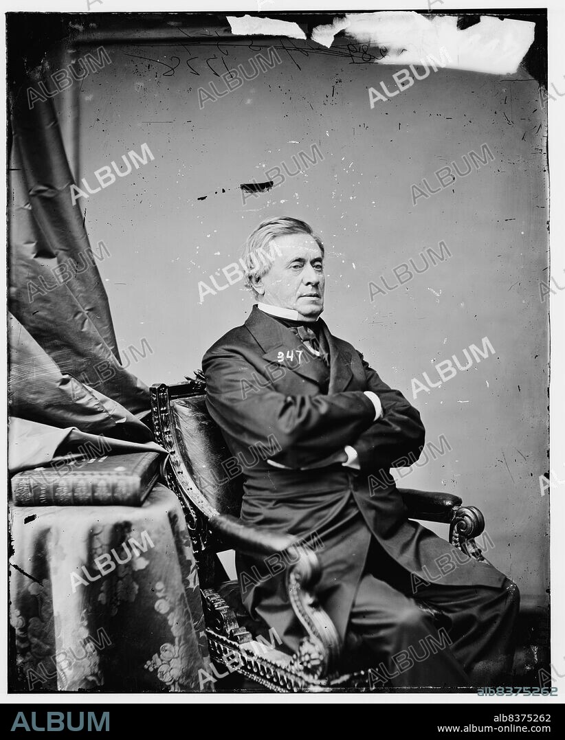 Prof. Jos. Henry, between 1860 and 1875. [Scientist: first Secretary of the Smithsonian Institution].