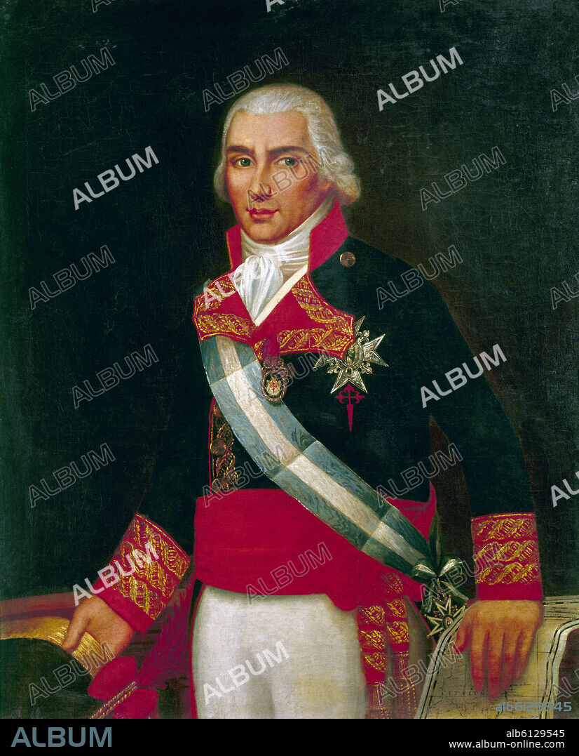 FEDERICO CARLOS GRAVINA (1756/1806) - MARINO SICILIANO AL SERVICIO DE LA ARMADA ESPAÑOLA.