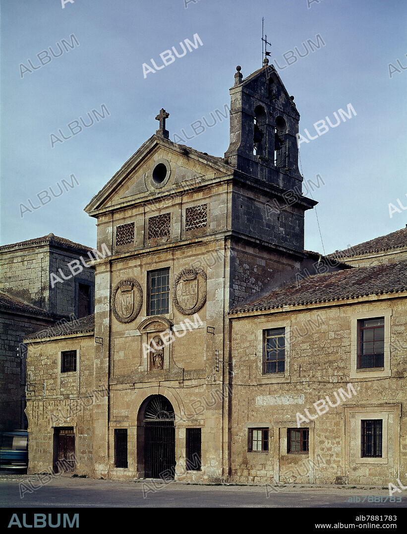 FRAY ALBERTO DE LA MADRE DE DIOS (1575-1635). FACHADA DEL CONVENTO DE SAN BLAS - SIGLO XVII.