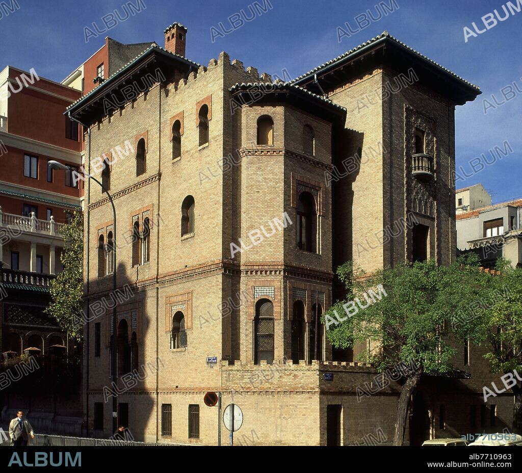 ENRIQUE FORT Y GUYENET (1853-1910). PALACIO VALENCIA DE DON JUAN.