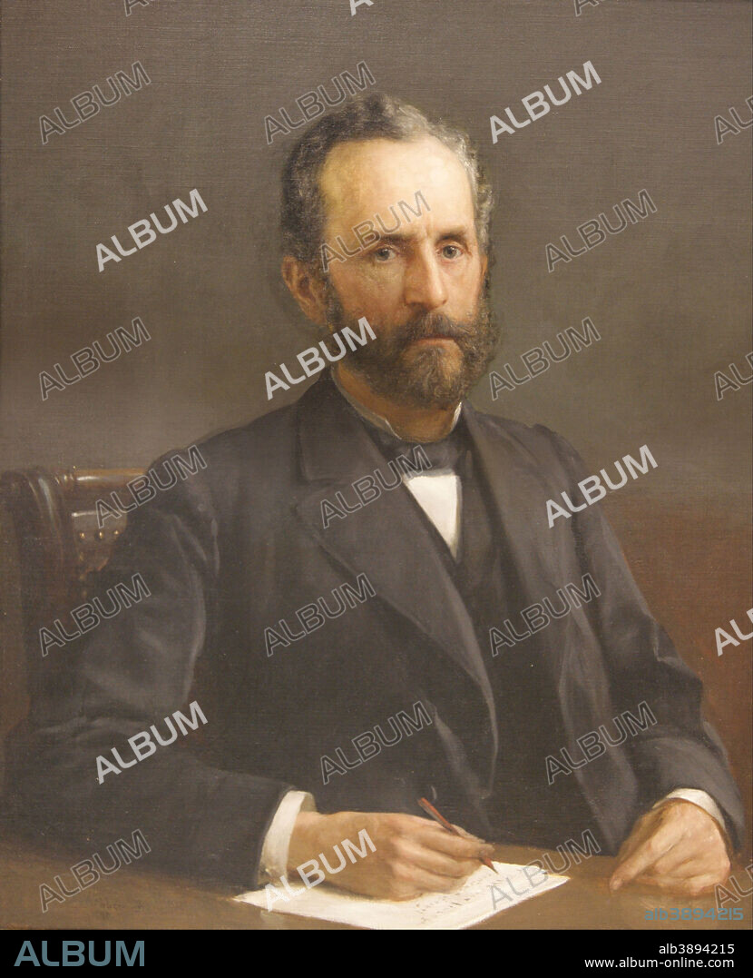CHARLES T. WEBBER. Major General Manning Ferguson Force. Date/Period: 1890. Painting. Oil on canvas Oil on canvas. Height: 47.75 mm (1.87 in); Width: 41 mm (1.61 in).