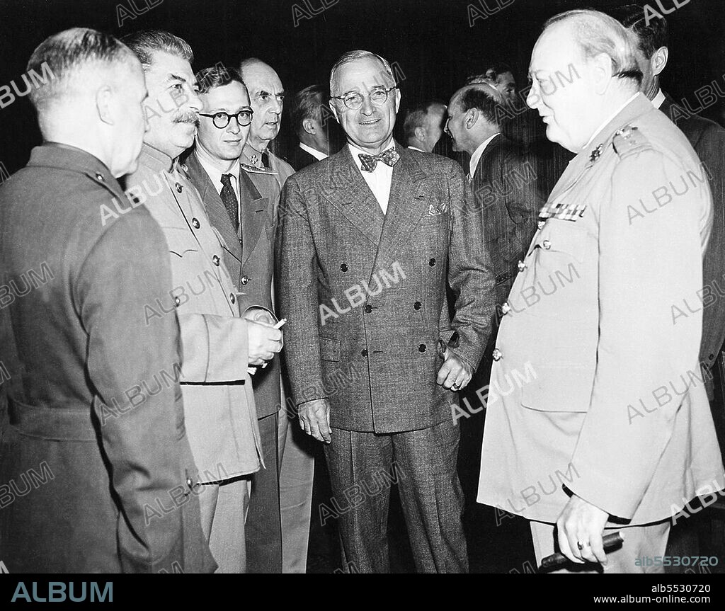 The Potsdam Conference was held  in Potsdam, occupied Germany, from 17 July to 2 August 1945. Participants were the Soviet Union, the United Kingdom and the United States. The three powers were represented by Communist Party General Secretary Joseph Stalin, Prime Ministers Winston Churchill, and, later, Clement Attlee, as well as President Harry S. Truman. Stalin, Churchill, and Truman—as well as Attlee, who participated alongside Churchill while awaiting the outcome of the 1945 general election, and then replaced Churchill as Prime Minister after the Labour Party's defeat of the Conservatives—gathered to decide how to administer punishment to the defeated Nazi Germany, which had agreed to unconditional surrender nine weeks earlier, on 8 May (VE Day). The goals of the conference also included the establishment of post-war order, peace treaty issues, and countering the effects of the war.