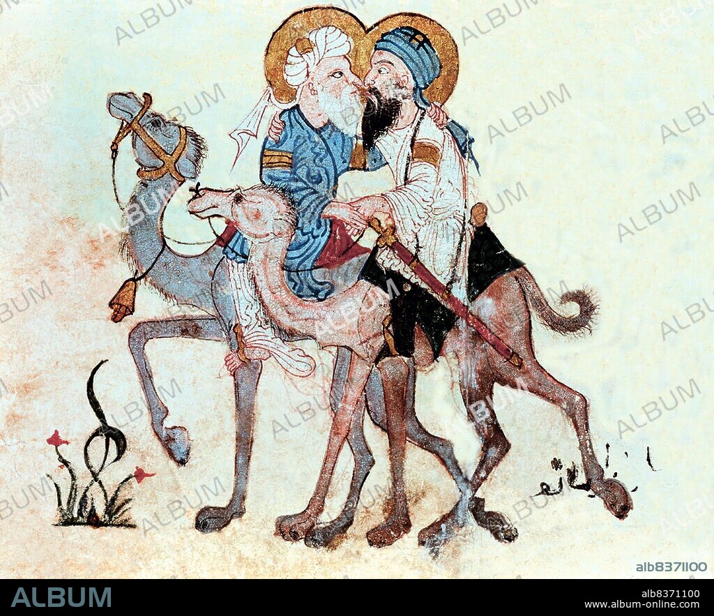 The Maqama are a collection of picaresque Arabic tales written in the form of rhymed prose in which rhetorical extravagance is conspicuous. The style was invented in the 10th century by Badi al-Zaman al-Hamadhani and extended by Abu Muhammed al-Qasim ibn Ali al-Hariri of Basra the following century.<br/><br/>. The protagonists in the tales are invariably silver-tongued hustlers, especially the roguish Abu Zaid al-Saruji, who trick the narrator and who live on their wits and dazzle onlookers with displays of acrobatics, acting and by reciting poetry.