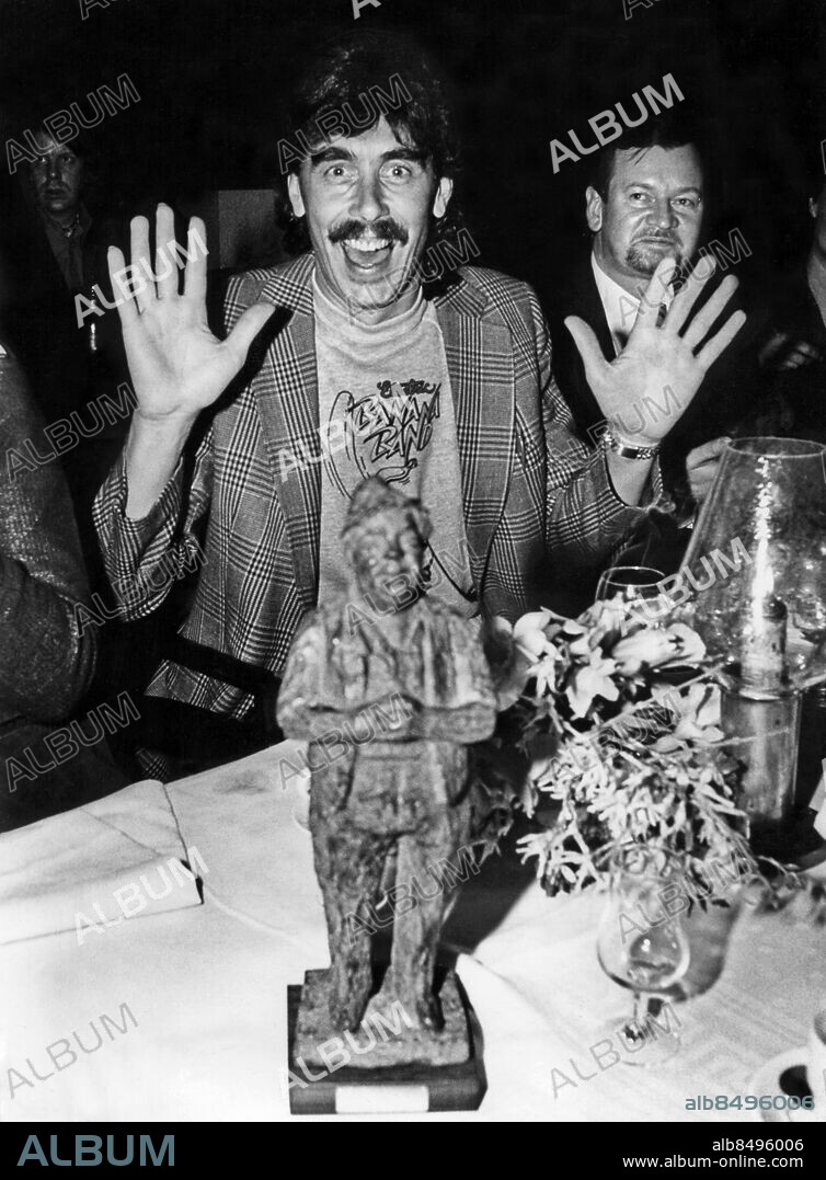 Åberg Lasse artist konstnär musiker. fick KvP:s Edvard-statyett för 1980. Edvard Persson. (c) Bo-Åke Nilsson / Sydsvenskan / IBL.