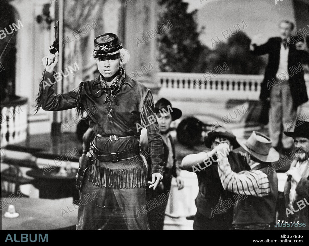DORIS DAY in CALAMITY JANE, 1953, directed by DAVID BUTLER. Copyright WARNER BROTHERS.