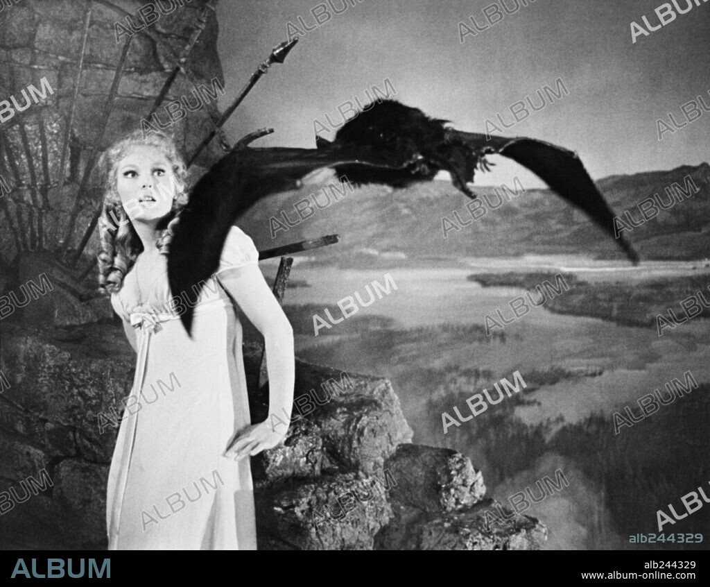 JENNY HANLEY in SCARS OF DRACULA, 1970, directed by ROY WARD BAKER. Copyright HAMMER FILM PRODUCTIONS.