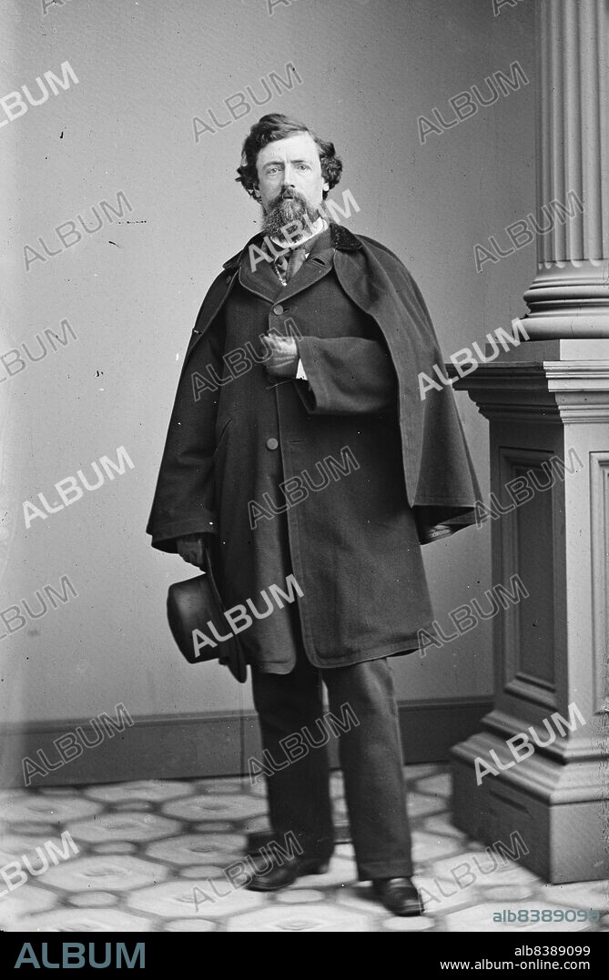 Fred S. Cozzens, between 1855 and 1865. [Writer, humorist, wine merchant. Father of the marine artist Fred S. Cozzens].