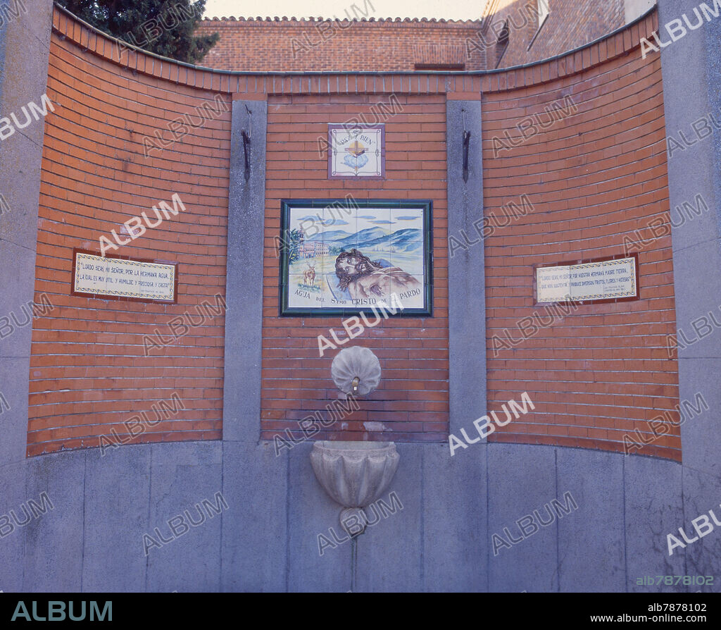 FUENTE DEL AGUA DEL SANTISIMO CRISTO DEL PARDO.