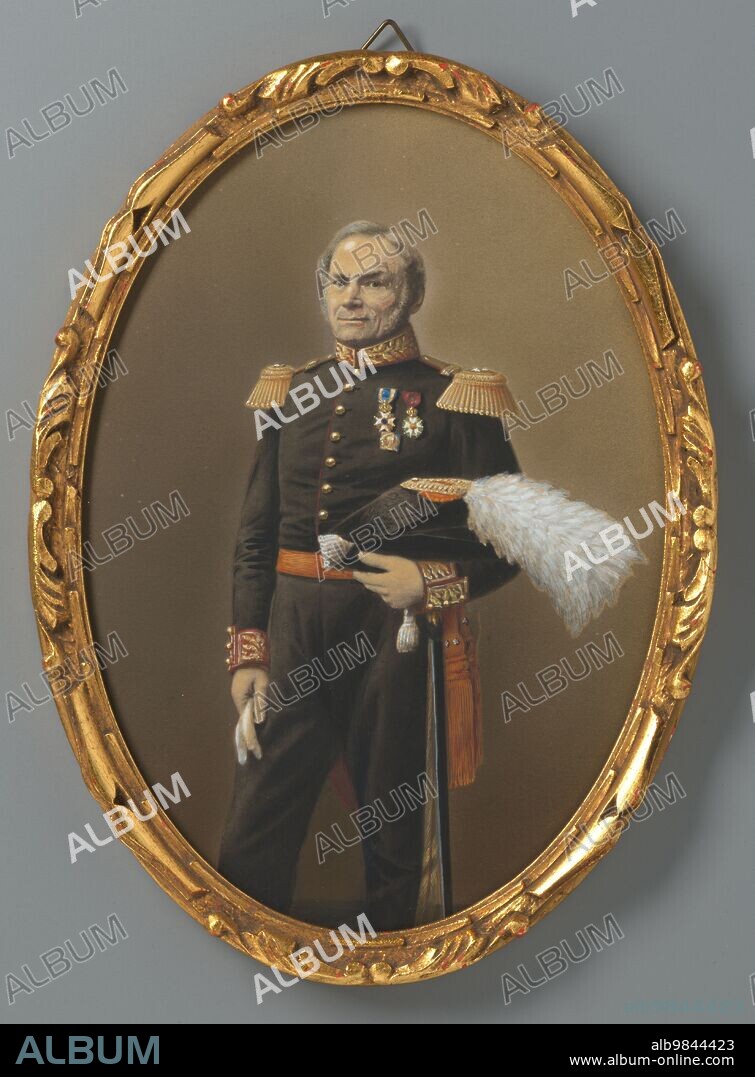 ANON. Portrait of the Governor General of Suriname, Reinier Frederik Baron van Raders, c.1852.