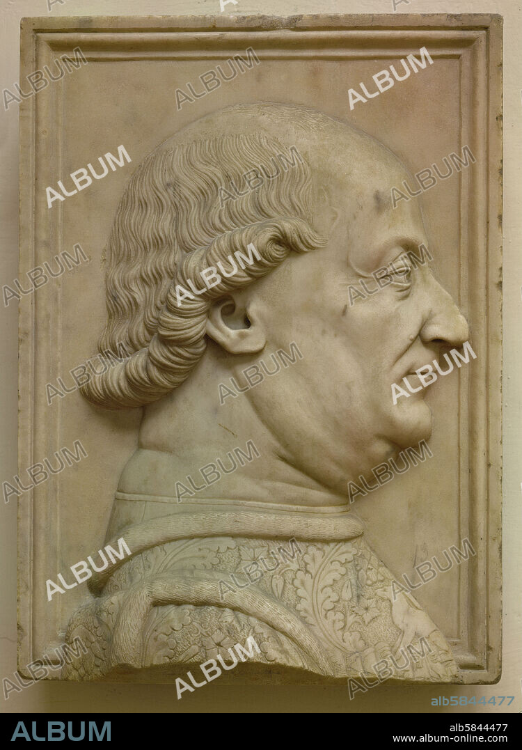 GIOVANNI CRISTOFORO ROMANO. Francesco Sforza (1401-1466), Duke of Milan, condottiere and successor of the Visconti family. Inv. 42.