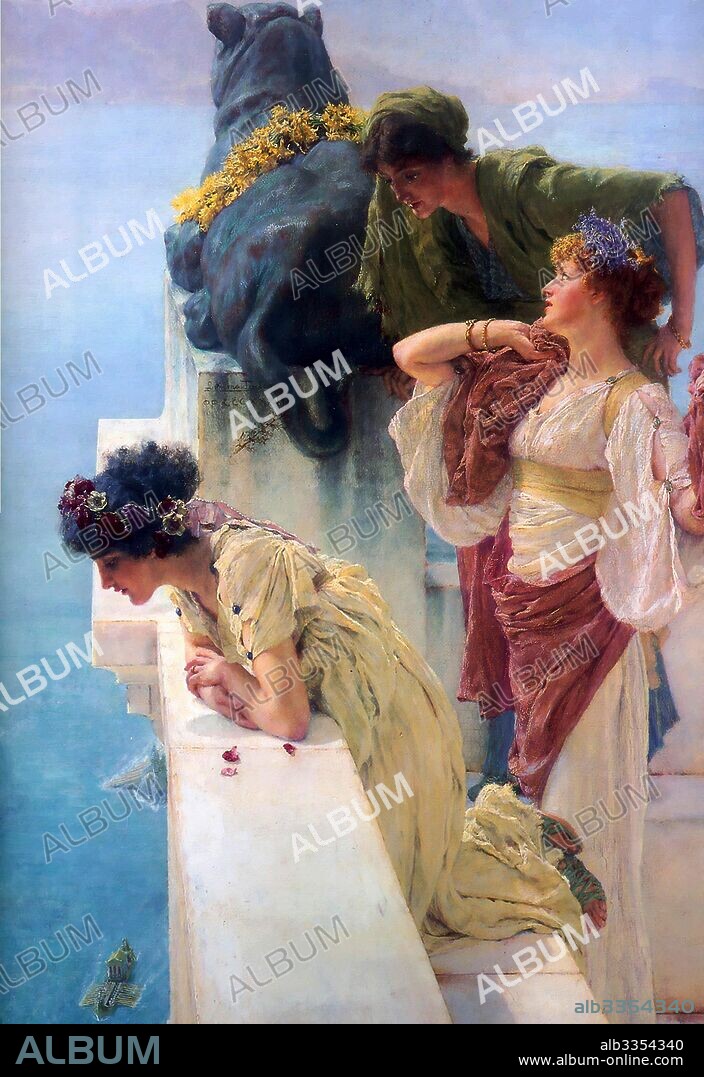 SIR LAWRENCE ALMA-TADEMA. A Coign Of Vantage.