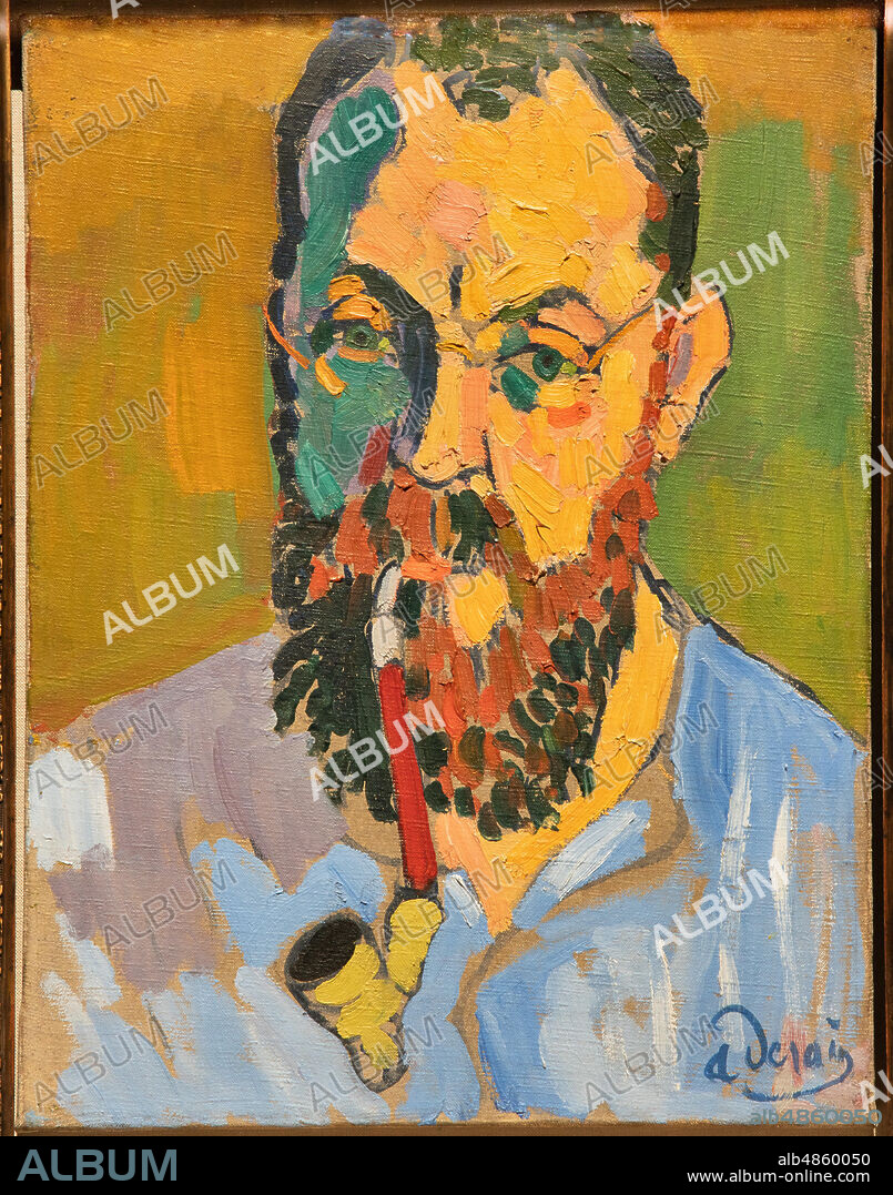 ANDRÉ DERAIN and HENRI MATISSE. André Derain: "Henri Matisse", 1905, oil painting on canvas.