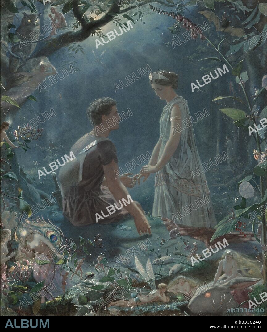 JOHN SIMMONS. Hermia and Lysander. A Midsummer Night's Dream.