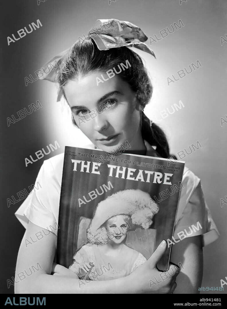 JEAN SIMMONS in THE ACTRESS, 1953, unter der Regie von GEORGE CUKOR. Copyright M.G.M.