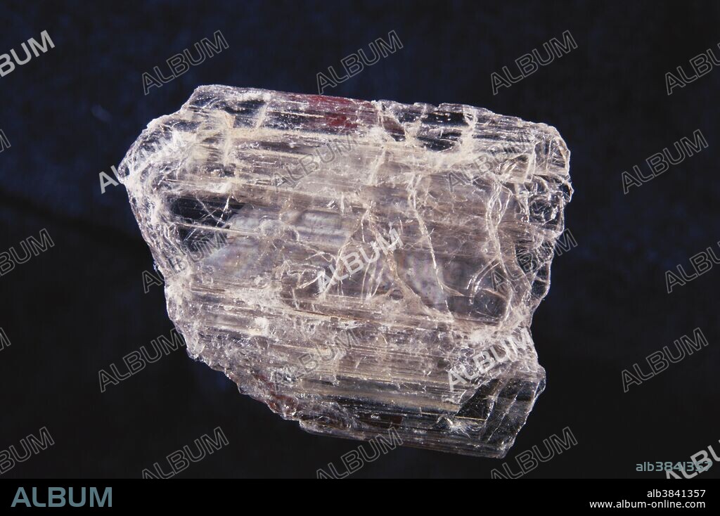 Diaspore, an aluminum oxide mineral found in bauxite deposits.  Gem-quality diaspore is uncommon.