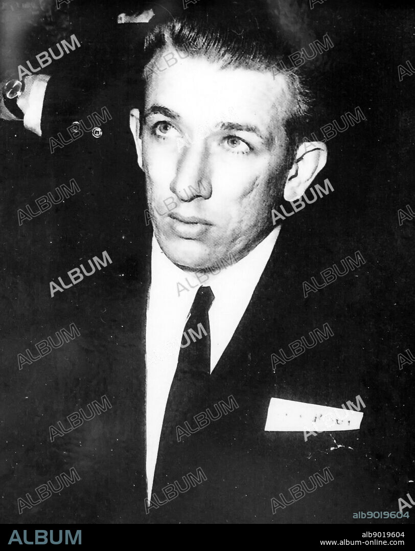Photograph of Richard Speck. Richard Benjamin Speck (1941-1991) an American mass murderer who systematically tortured, raped, and murdered eight student nurses from South Chicago Community Hospital in 1966.
