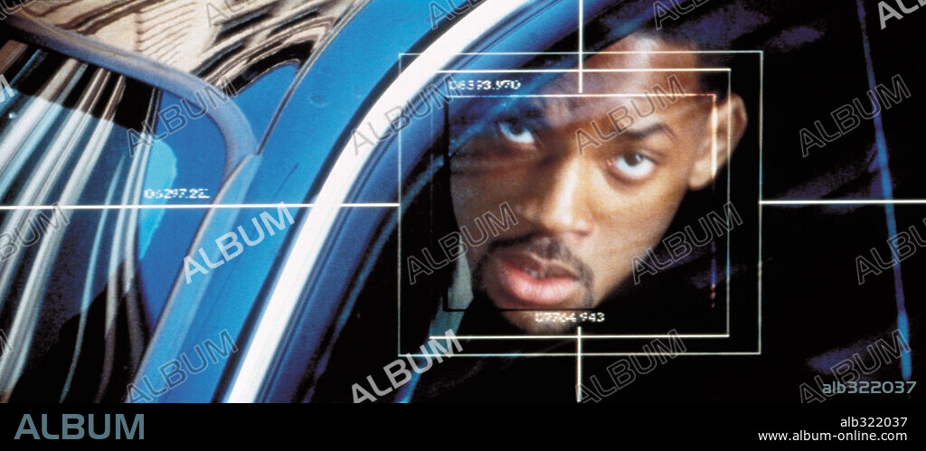 WILL SMITH en ENEMIGO PÚBLICO, 1998 (ENEMY OF THE STATE), dirigida por TONY SCOTT. Copyright TOUCHSTONE PICTURES.
