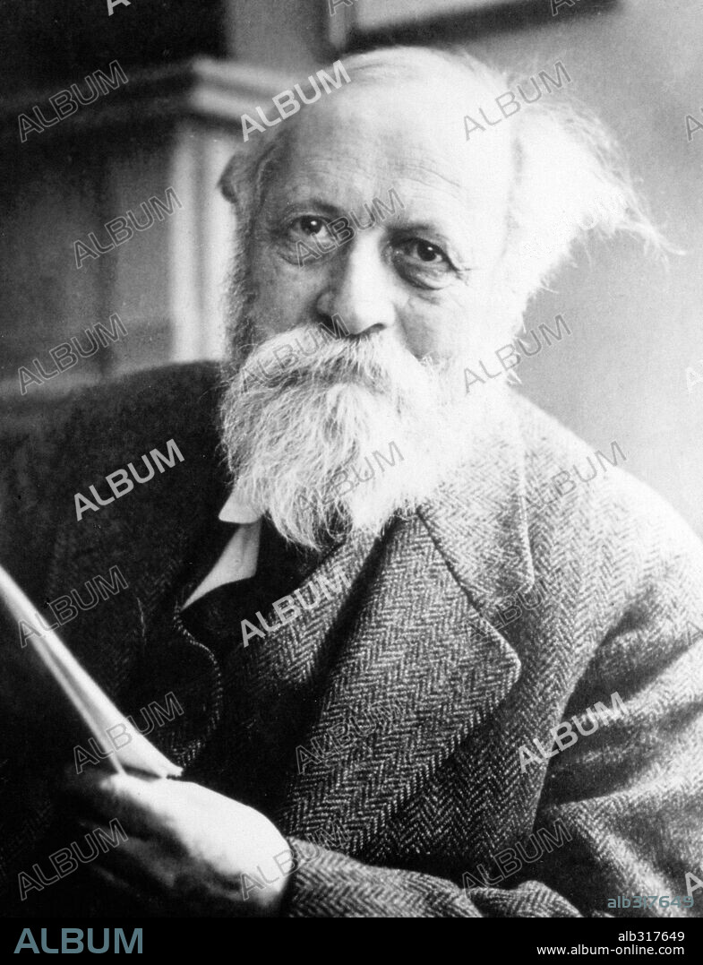 Martin Buber, Austrian-born Israeli Jewish philosopher, c. 1958.