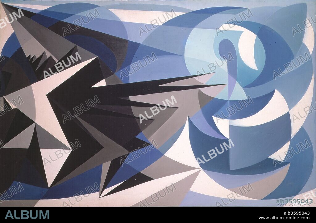 GIACOMO BALLA. Pessimismo e ottimismo (Pessimism and Optimism).