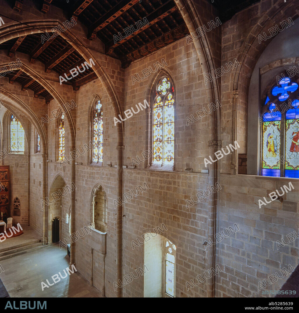 Capilla de Santa Ágata, Barcelona, edificio gótico construida en el año 1302.