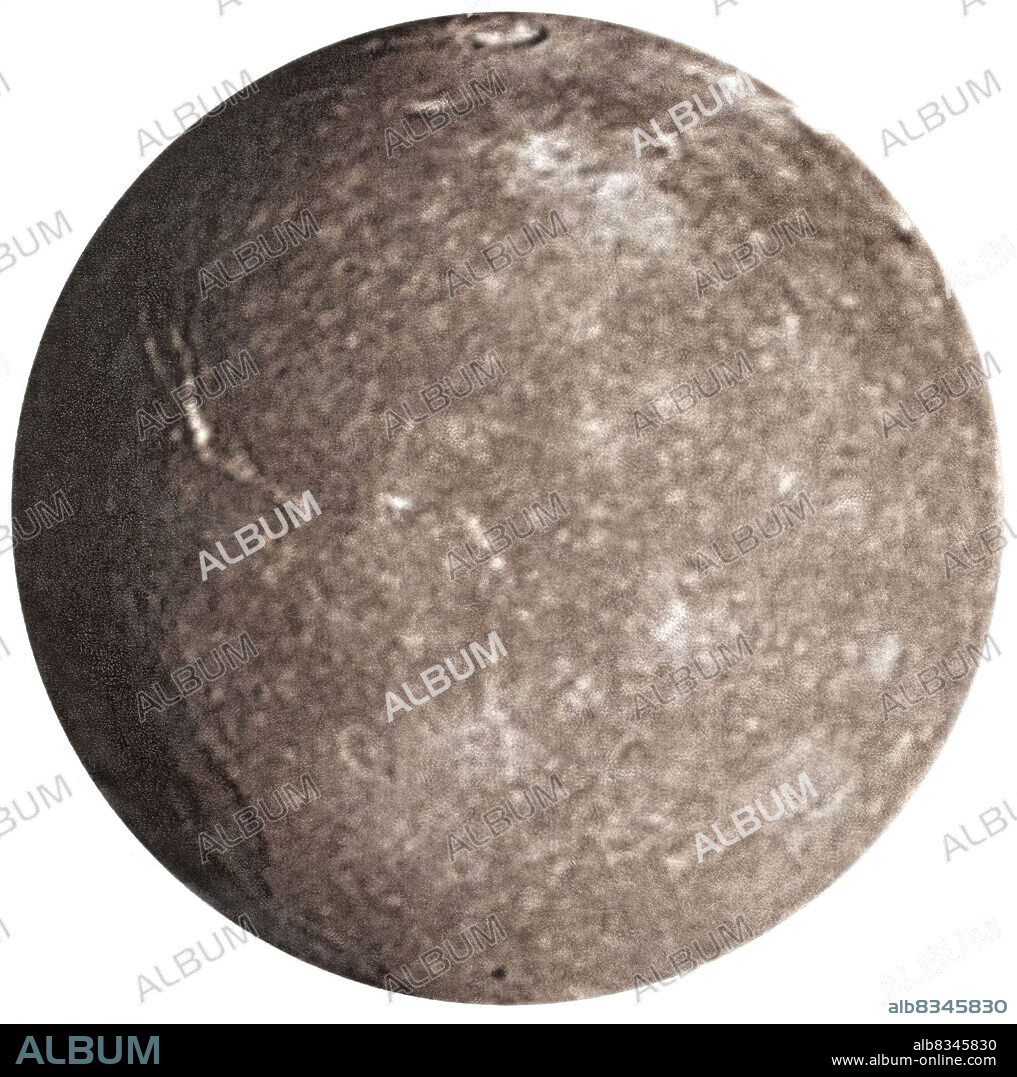 The largest of Uranuss satellites, Titania.