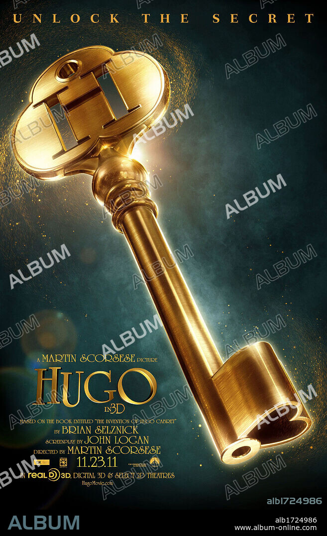 Poster of HUGO, 2011, directed by MARTIN SCORSESE. Copyright GK FILMS.