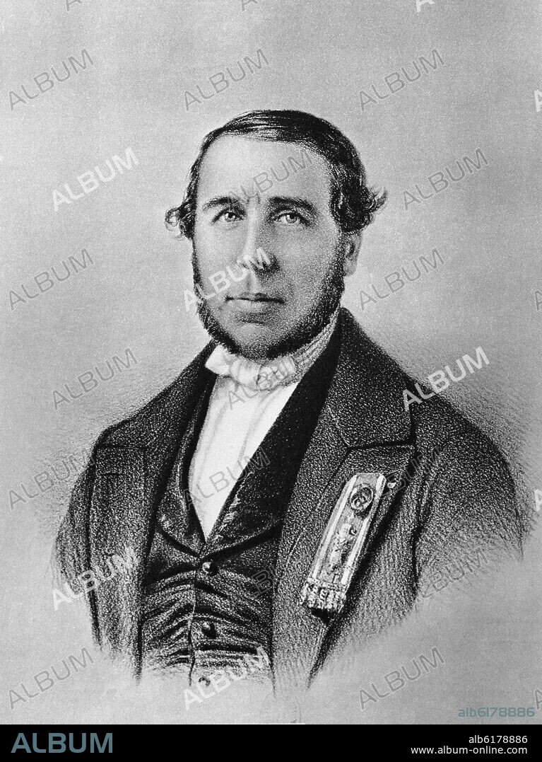 BENOIT FOURNEYRON 1802/1867, INVENTOR  DE LA TURBIAN HIDRAULICA  EN 1827.