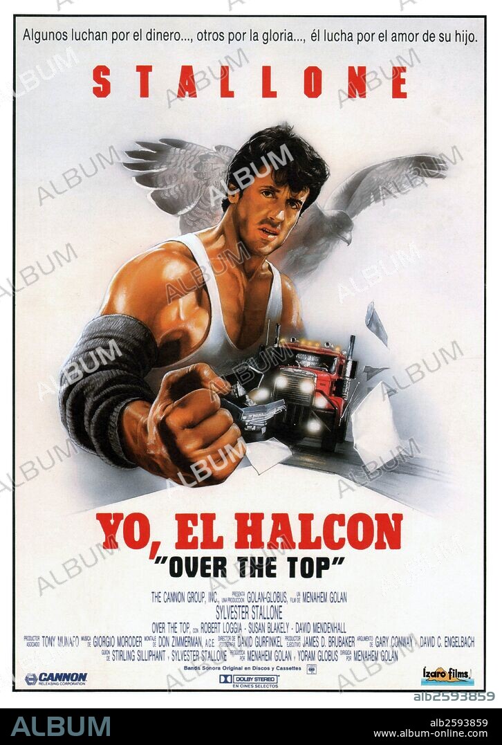 Poster of OVER THE TOP, 1987, directed by MENAHEM GOLAN. Copyright WARNER BROS.